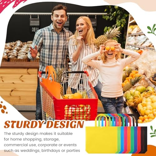 Paterr 100 Pcs Reusable Shopping Bags Bulk - Image 2