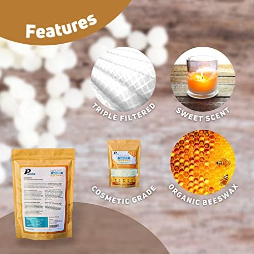PURIME White Beeswax Pellets | Food-Grade, Pure, Triple-Filtered (1, Pounds) - Image 6