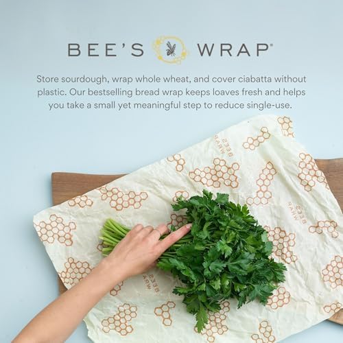 Bee's Wrap Beeswax Bread Wraps, 2 Pack - Bakery Lane & Honeycomb - Image 6