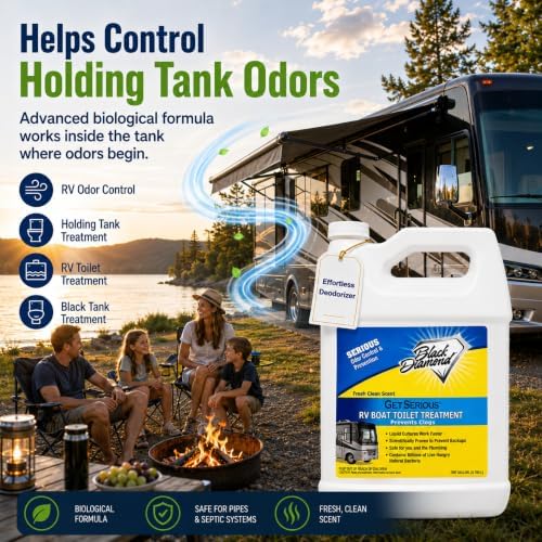 RV, Boat & Camper Holding Tank Treatment & Deodorizer - 4 Gallons - Image 2