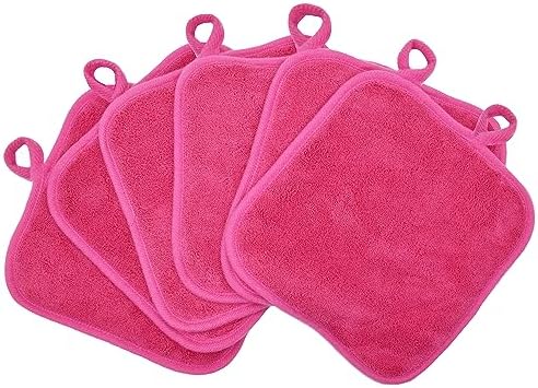 Makeup Remover Cloths Face Pads Reusable Microfiber Facial Cleansing Cloths by BloomSesame