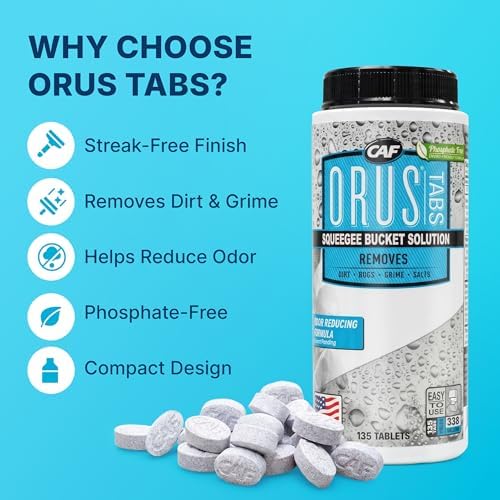 ORUS® Tabs | Window Cleaning Solution | Glass Cleaner Tablets, 135 Count - Image 2