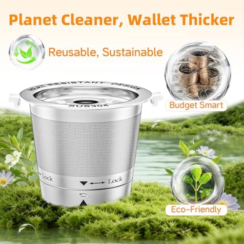 2 Pack Reusable K Cups for Keurig 1.0 Coffee Machine - Image 5