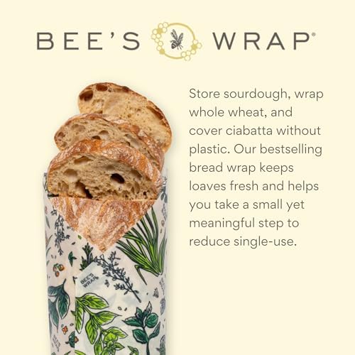 Bee's Wrap Beeswax Bread Wrap - Herb Garden - Image 5