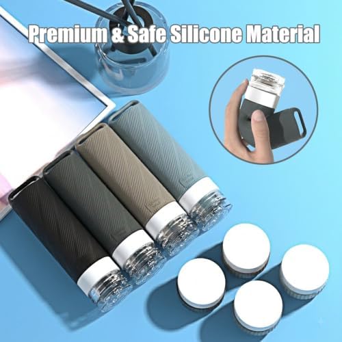 Travel Toiletry Containers 26Pcs Silicone Leakproof TSA Approved Set - Image 5