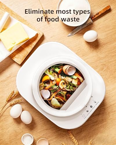 Electric Composter for Kitchen, 4L Large Smart Countertop Compost Bin, Odorless | Auto-Cleaning | Low Noise |Turn Food Waste into Fertilizer Composter, 2026 New Indoor Food Waste Compost Machine - Image 6