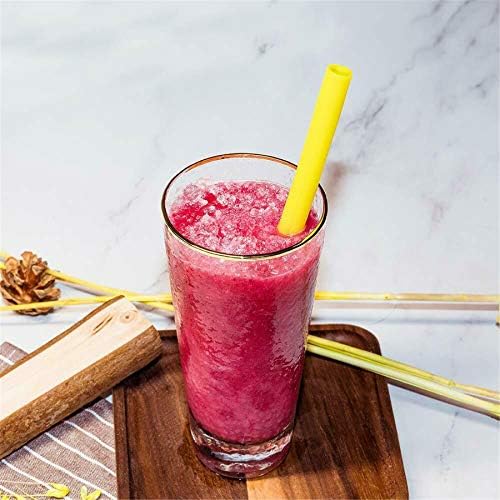 tifanso 14PCS 10" Extra Wide Reusable Silicone Straws for 20/30oz Tumblers - Image 5