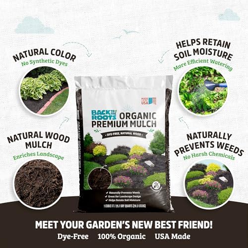Back to the Roots 25.7qt (1 Cubic ft) Organic Premium Mulch - Image 2