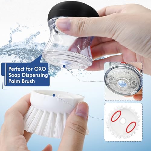 Palm Brush Refills for OXO Soap Dispensing Dish Brush - Image 2