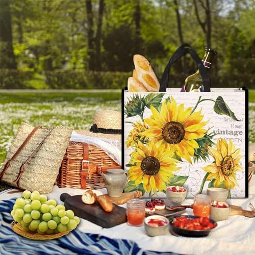 NymphFable Shopping Bags, 6 Pack Mixed Reusable Grocery Tote Bags 50LBS - Image 7