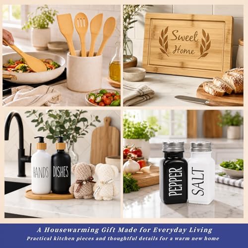 House warming gifts new home basket, New Home Gift Basket (21-Piece) – Thoughtful Housewarming Gift for Families & Couples - Image 4