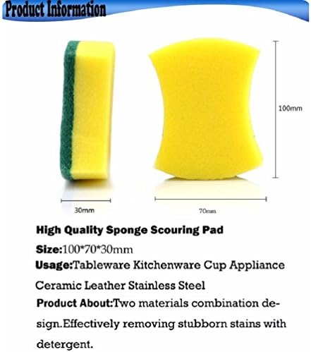 Kitchen Cleaning Sponge,Eco Non-scratch for Dish,Scrub Sponge(Pack of 24) - Image 4