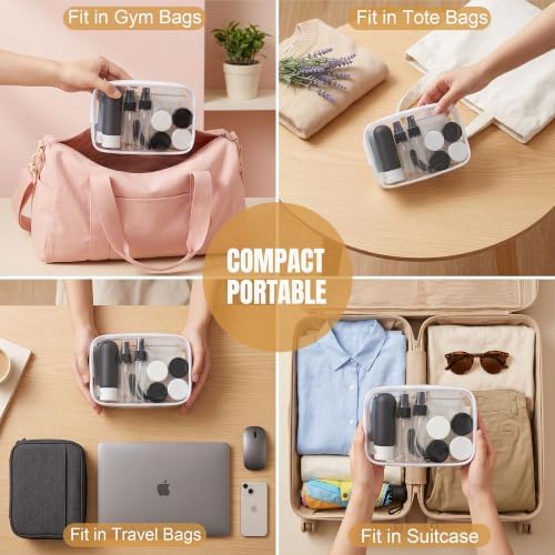 DEWSENSI 20 Pack Travel Bottles Set for Toiletries - Image 6
