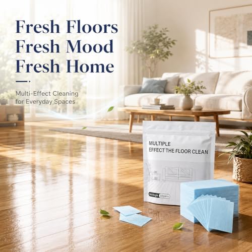100/200/300 Pcs Multi-Surface Floor Cleaning Tablets, Multi-Effect Floor Clean Tablets, Dissolvable Mopping Refill for Tile, Vinyl, Hardwood, Laminate & Sealed Hard Floors (Green(Gardenia),300pcs) - Image 5