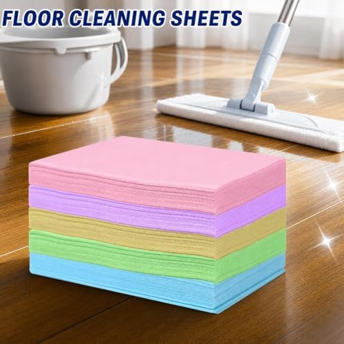30-Pack Multi-Surface Floor Cleaning Tablets, Water Soluble Cleaner Sheets for Mopping Hardwood, Laminate, Tile, Marble, Concentrated Floor Cleaning Solution for Kitchen, Bathroom, Home Use (Pink) - Image 4