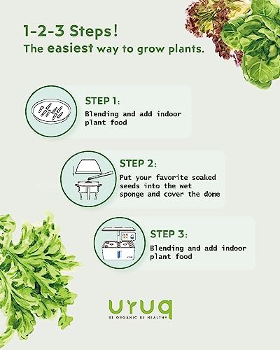 URUQ 188pcs Hydroponic Pods Kit Compatible with AeroGarden & Most Brands - Image 5