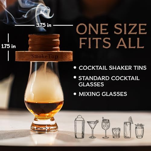 SmokeTop® 5 Pack Cocktail Smoker Kit for Food & Drinks - Image 4