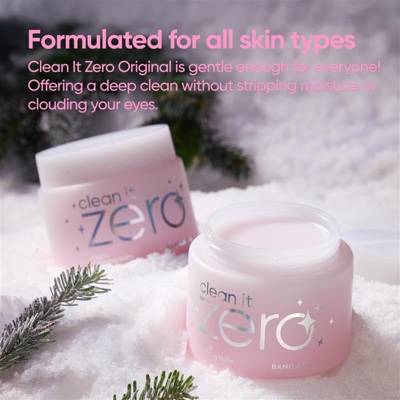 BANILA CO Clean it Zero Original Balm Holiday Edition - Vegan (6.08 fl oz) - Image 4