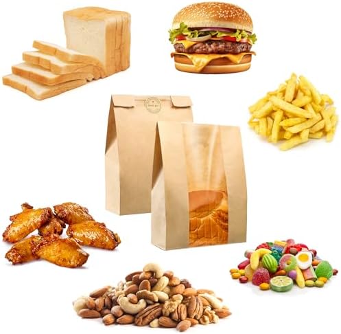 50 Pcs Bread Bags for Homemade Bread 50% Thicker With Window Sourdough Bags - Image 4
