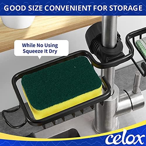 CELOX 6 Pack Dish Sponge for Kitchen, Dual Sided Scrub Heavy Duty, Non Scratch Sponges Perfect for Dishwashing and Household Cleaning, Highly Absorbent and Easy to Dry for Reuse - Image 7