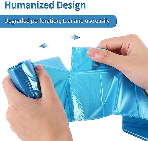 1.2 Gallon Bathroom Trash Bags Durable Tear-Resistant - 150Ct Unscented - Image 3