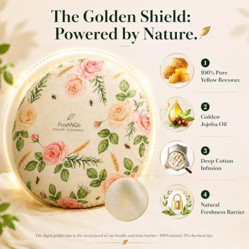 3-Pack Beeswax Bread Bags, Sourdough Bag (Berry Bloom) - Image 3