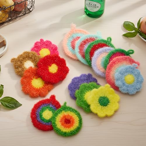 Kenning 16 Pcs Dish Scrubber Non Scratch Dish Washing Scrubbers - Image 3
