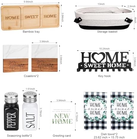 House Warming Gifts New Home,Unique Housewarming Baskets for Couples, Clients, Women, Men, Closing Gift for Home Buyers Realtors,First House Gift Ideas, New Apartment - Image 2