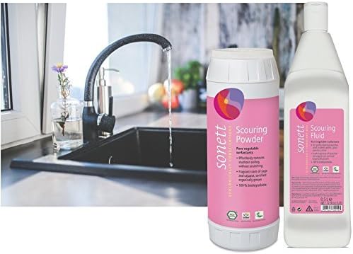 Sonett Organic Biodegradable Scouring Powder (Scouring Powder, 1 Count) Certified Organically Grown