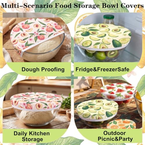 Sitsink Beeswax Bowl Covers Fruit Reusable Food Wrap 5 Pack - Image 5