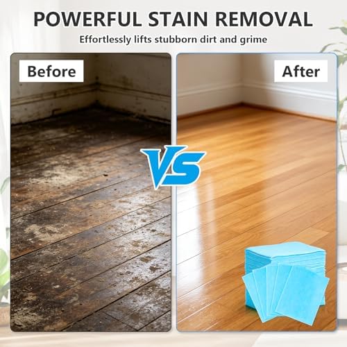 100 Piece Multi-Effect Floor Cleaning Tablets, Multi- Surface Cleaner for Hardwood, Tile, Laminate and More, Eco-Friendly Plant-Based Formula pet friendly (Blue) - Image 7