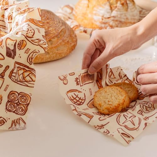 Bee's Wrap Beeswax Food Wraps, 3 Pack Assorted - Bakery Lane - Image 4