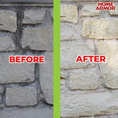 Home Armor Outdoor Cleaner+, 64 oz., Remove Stains from Mold, Mildew, Algae, Dirt and Grime for Visible Results in Seconds, No Scrubbing Required, Plant Safe When Used as Directed - Image 3