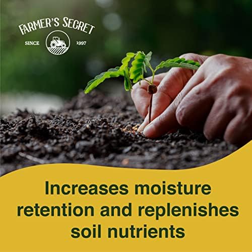 Farmer’s Secret Soil Revitalizer - Organic (OMRI Listed) Dirt Health Booster - Liquid Compost Soil Amendment - Activated Humic Acid - Great for Fall/Spring Application (128oz) - Image 5