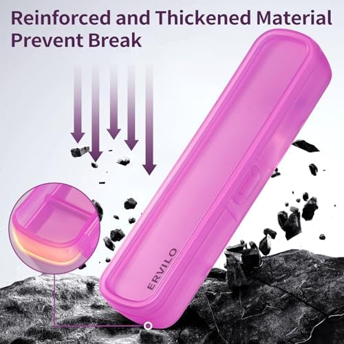Travel Utensils with Case, Stainless Steel Portable Cutlery Set, Lunch Box Silverware for Work Camping Picnic, Reinforced Case with Snap-Lock Closure, Include Fork Spoon Knife Chopsticks, Rainbow - Image 4