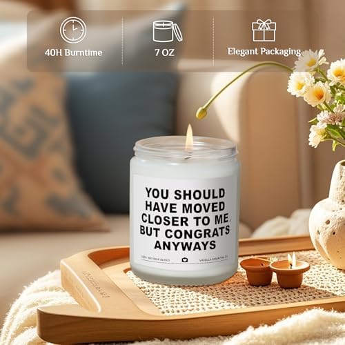 Housewarming Gifts New Home, Best Housewarming Gifts 2026 - Handmade Vanilla Scented Candle - New Home Gift Candle Ideas, House Warming Gift for Friends Couple New Homeowner (7oz) - Image 6