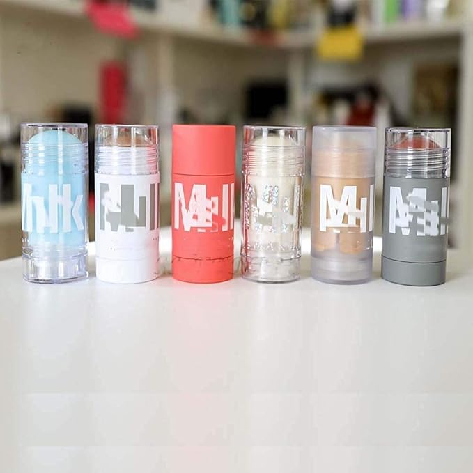 10 Pcs 75ml 2.5 OZ Empty Deodorant Containers Twist-up Filling Stick Clear Plastic Deodorant Container Refillable Deodorant Bottles Bottom-fill Round Lip Balm Tubes(Clear)