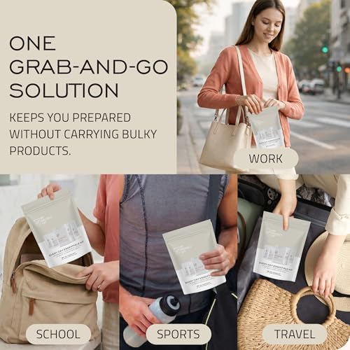 MY PROTECT KIT Everyday Essentials Travel Kit, 8-Piece Personal Hygiene Set - Image 3