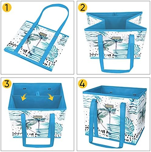 BALEINE 1PK Reusable Grocery Bags, Heavy Duty Shopping Tote Bag - Image 7
