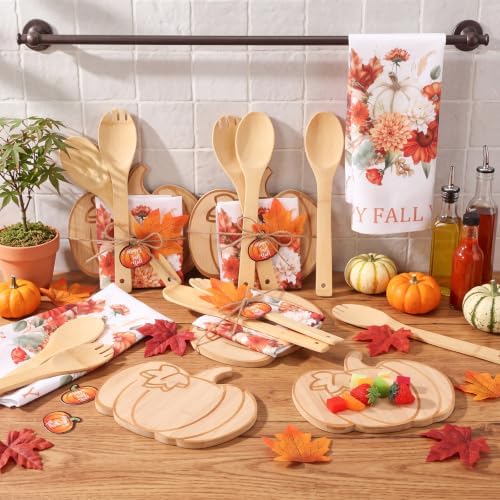 Geelin 31 Pcs Fall Housewarming Kitchen Gifts, Pumpkin Cutting Boards - Image 4