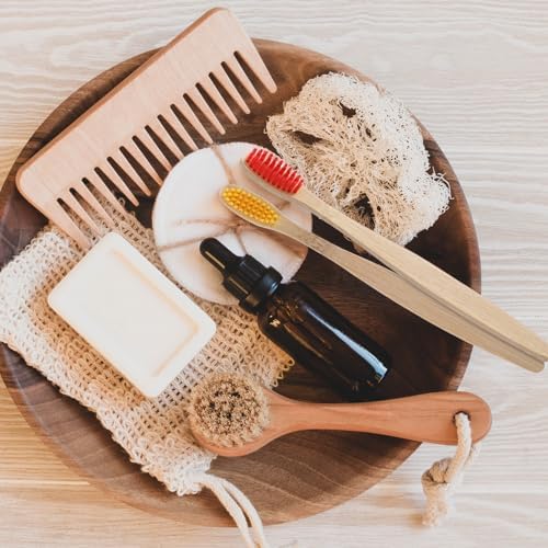 120 Pcs Bamboo Toothbrushes, Soft Bristle Toothbrush for Adults, Eco Friendly Natural Wooden Toothbrushes, Vegan Organic Bamboo Travel Tooth Brush, Individually Wrapped, 7 Inch 12 Color - Image 7