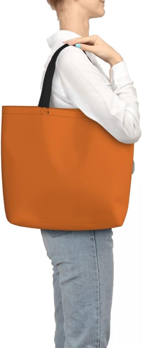 Custom Large Black Tote Bag With Pocket Extra Large Reusable Grocery Bags