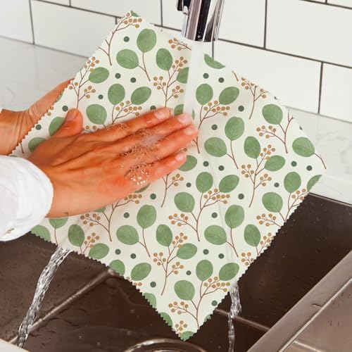 Beeswax Food Wraps, Botanical Leaves Wrap, 9 Pack Eco-Friendly Food Storage, Organic, Sustainable, Biodegradable, Zero Waste, Plastic-Free, For Sandwich, Bowl, Bread, 1XL, 3M, 5S - Image 6