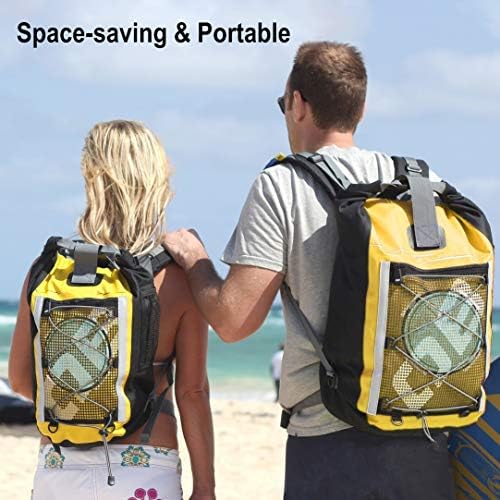 ColorCoral Collapsible Camping Bowl with Lid & Fork Silicone 42oz,2-Pack - Image 4