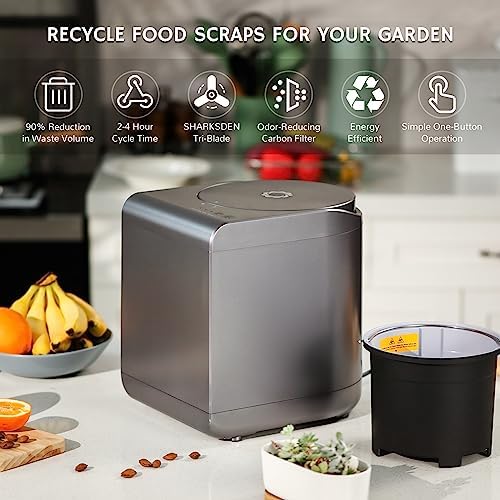 Airthereal R500 Electric Kitchen Composter, 2.5L, Gray - Image 3