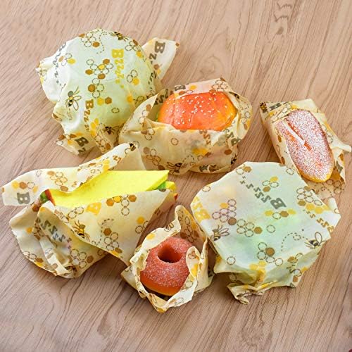 Reusable Beeswax Wraps 13 x 39 Inch Beeswax Wraps for Food Eco-Friendly Sustainable Food Storage Wraps for Sandwich, Cheese, Fruit, Bread, Snacks - Image 6