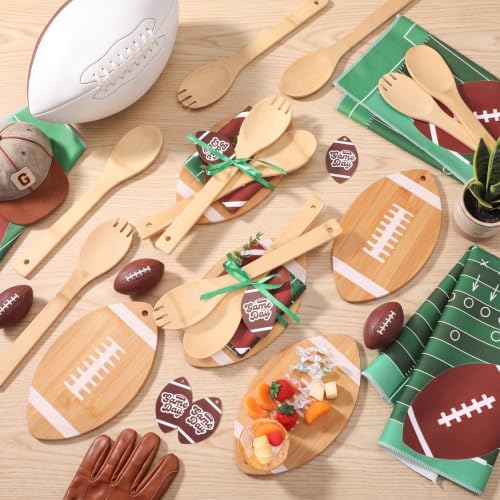 Geelin 31 Pcs Football Kitchen Gift Set, Cutting Board Towels - Image 6