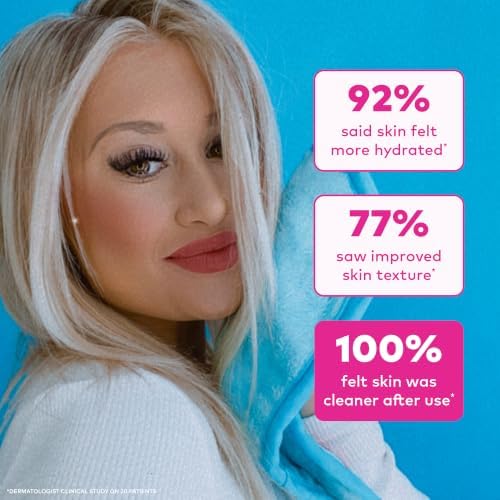 The Original MakeUp Eraser PRO, Effortlessly Remove All Makeup Using Only Water, Including Waterproof Mascara, Eyeliner, Foundation, Lipstick, Sunscreen,and More! Chill Blue, 1 ct. - Image 5