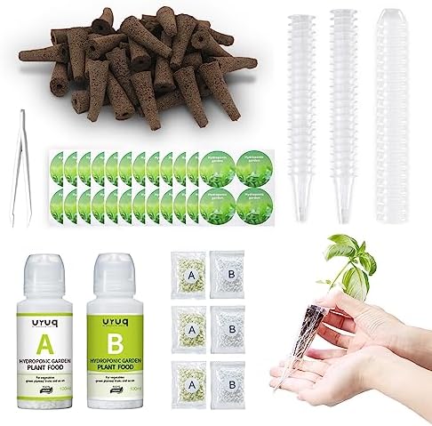 URUQ 188pcs Hydroponic Pods Kit Compatible with AeroGarden & Most Brands by URUQ
