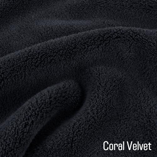 SINLAND Absorbent Coral Velvet Washcloth Ultra Soft Microfiber Face Towels 12 x 12 inch Multi-Purpose Face Cloths for Household and Sport - Image 5